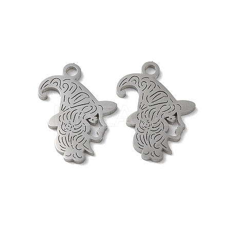 Non-Tarnish 304 Stainless Steel Pendants STAS-F300-14P-1