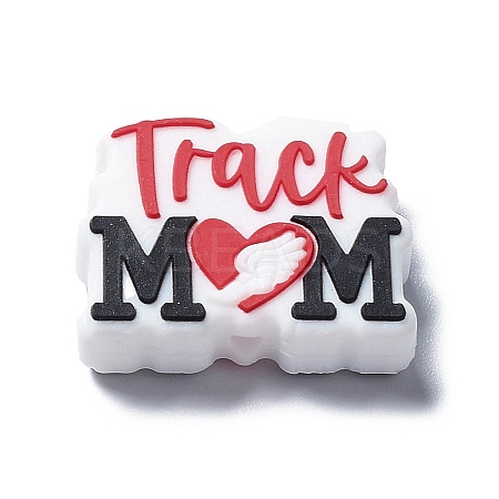 Mother's Day Silicone Beads LS-SIL-Q001-02A-1