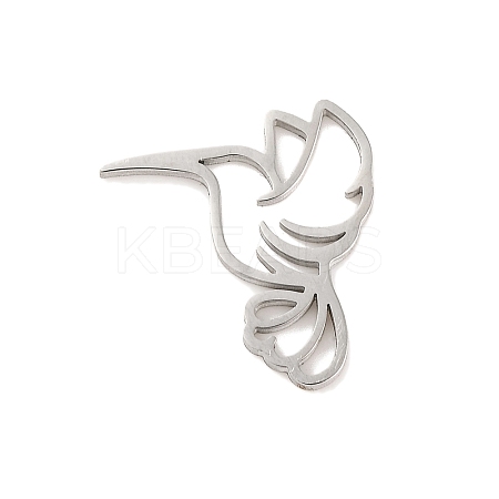 Non-Tarnish 304 Stainless Steel Open Back Bezel Pendants LS-STAS-Z069-06P-1