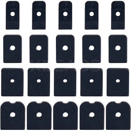 120Pcs 4 Style Resin Boning Caps for Wedding Dress AJEW-GF0008-63-1