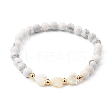 Stretch Beaded Bracelets BJEW-JB05403-03-1