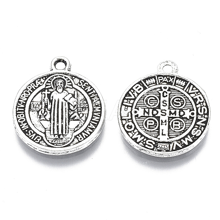 Tibetan Style Pendants LS-X-TIBEB-A9489-AS-LF-1