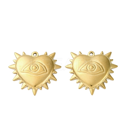 304 Stainless Steel Pendants STAS-Z142-01G-01-1