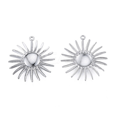 Non-Tarnish 304 Stainless Steel Pendants STAS-N098-205P-1