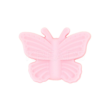 Butterfly Food Grade Eco-Friendly Silicone Focal Beads SIL-CJC0009-03P-1