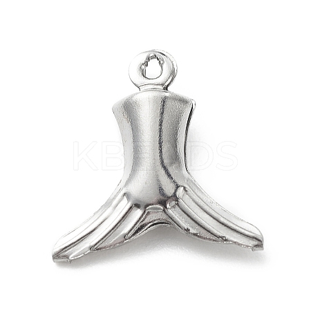 Non-Tarnish 304 Stainless Steel Pendants STAS-D243-05-1
