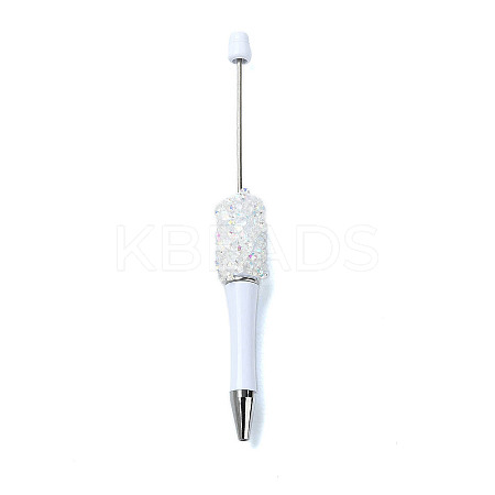 Plastic Beadable Pens DIY-Q036-02A-1