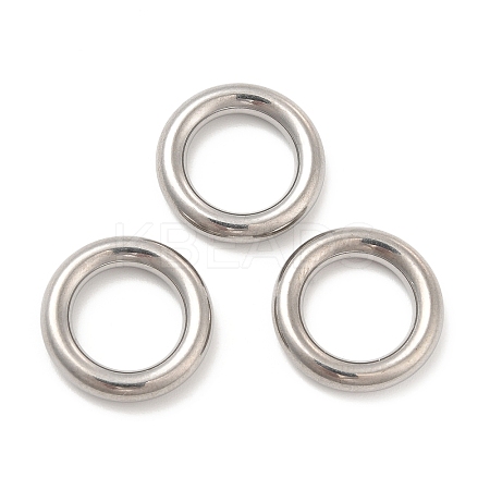 Non-Tarnish 304 Stainless Steel Linking Rings X-STAS-D246-01A-05P-1