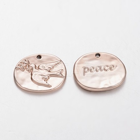 Lead Free & Nickel Free Alloy Pendants PALLOY-J684-24-FF-1