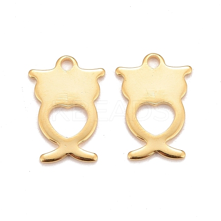 201 Stainless Steel Charms STAS-K217-27G-1