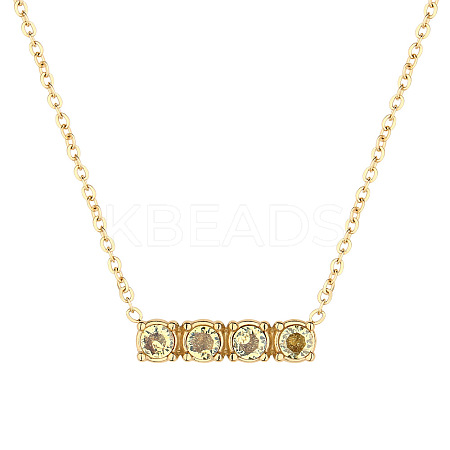 Colorful Gemstones Necklaces EB3362-4-1