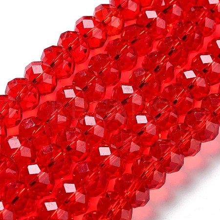 Glass Beads Strands GR12MMY-47L-1