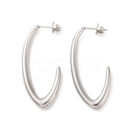 Non-Tarnish 304 Stainless Steel Stud Earrings for Women EJEW-L272-019P-1