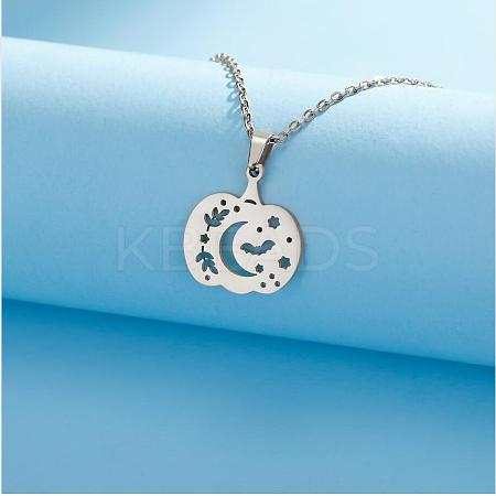 Anti-Tarnish 304 Stainless Steel Pendants STAS-R131-05P-1