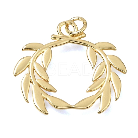 Brass Pendants KK-CBAEEA8-33G-1