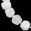 Natural Quartz Crystal Nuggets Beaded Necklaces for Women Men NJEW-K388-01D-2