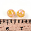 Electroplate Pearlized Glass Pearl Beads EGLA-T021-14A-09-3