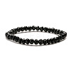 Fashionable Faceted Rondelle Glass Beads Stretch Bracelets for Women Girls Gift TQ6391-10-1