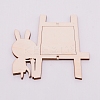 Unfinished Natural Wood Photo Frames DIY-WH0175-79-2