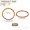 6Pcs Bamboo Bag Handles FIND-PH0028-41-2