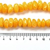 Resin Imitation Amber Beads Strands RESI-Z017-02B-4