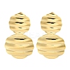 Ion Plating(IP) 304 Stainless Steel Stud Earrings for Women EJEW-A108-12G-1