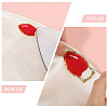 18Pcs 6 Colors Christmas Light Bulbs Polyester Embroidery Sew on Cloth Patches PATC-CA0001-35-4