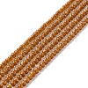 Transparent Glass Beads Strands GLAA-C019-01A-21-1