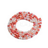 Electroplate Glass Beads Strands EGLA-S192-001A-B07-2