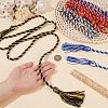 5Pcs 5 Colors Polyester Graduation Tassels AJEW-BC0010-11-3