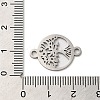 Tarnish Resistant 304 Stainless Steel Connector Charms LS-STAS-D013-02D-P-3