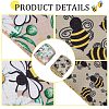 Gorgecraft 2 Rolls 2 Patterns Insect Theme Polyester Ribbon OCOR-GF0002-58A-6