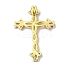 Rack Plating Brass Pave Cubic Zirconia Pendants KK-R144-14G-03-2
