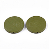Painted Natural Wood Beads X-WOOD-S049-02A-05-2