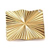 Ion Plating(IP) 304 Stainless Steel Pendants STAS-M323-38G-2
