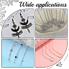 600Pcs 4 Styles 304 Stainless Steel Open Jump Rings STAS-BBC0006-01-5
