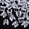 Transparent AS Plastic Base Buckle Hair Findings FIND-T064-004B-01A-1