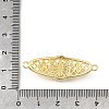 Brass Pave Cubic Zirconia Religion Connector Charms KK-Q066-16A-G-3