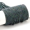 Electroplate Transparent Glass Beads Strands X1-GLAA-H021-01B-FR01-1