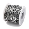 304 Stainless Steel Boston Link Chains STAS-P386-05B-P-3