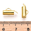 Iron Slide On End Clasp Tubes IFIN-R212-1.0cm-G-3