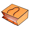 Rectangle Paper Bags with Rope Handles CARB-L011-02A-02-2