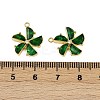 304 Stainless Steel Glass Pendants STAS-L290-25G-3