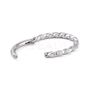 Non-Tarnish Twisted Ring Hoop Earrings for Girl Women STAS-D453-01P-03-2