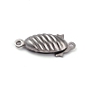 Non-Tarnish 304 Stainless Steel Box Clasps LS-STAS-H151-16P-1