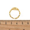Brass Open Cuff Rings for Women RJEW-K289-01G-Q-5