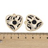 Rack Plating Alloy Enamel Pendants FIND-I038-08-4