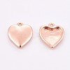 Brass Pendant Cabochon Settings ZIRC-E149-20RG-1