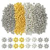 600Pcs 2 Colors CCB Plastic Bead Spacers CCB-YW0001-39A-2