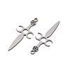 201 Stainless Steel Pendants STAS-I364-01P-2
